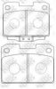 NiBK PN3338 Brake Pad Set, disc brake